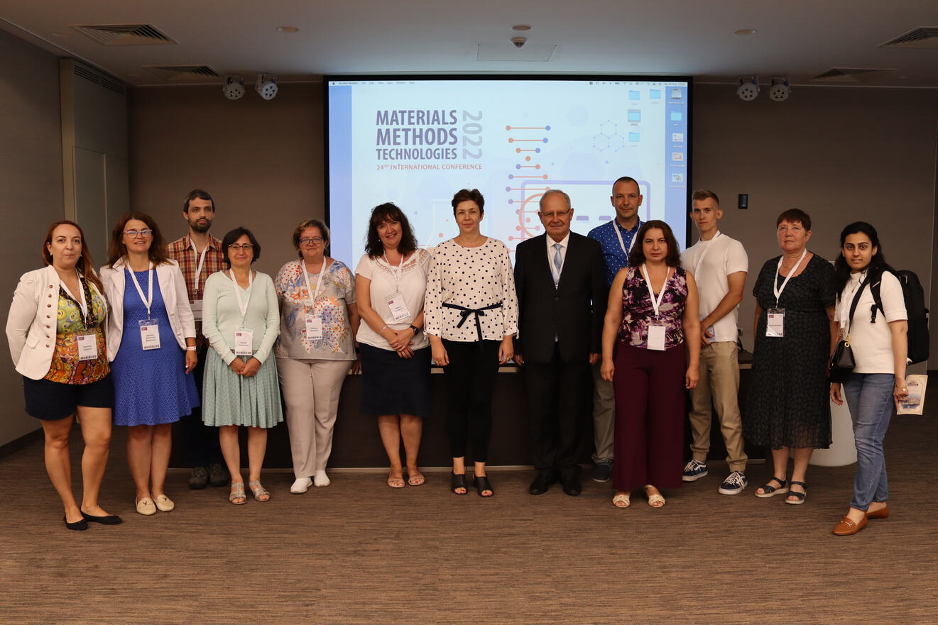 Delegation from the Institute of Optical Materials and Technologies, Bulgarian Academy of Sciences, Participates in Materials, Methods & Technologies 2022